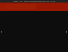 Tablet Screenshot of movingartsespanola.org